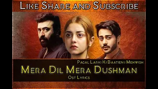 Mera Dil Mera Dushman | Ost Lyrics Song