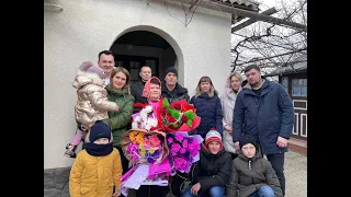 (с.Тея) Сюрприз в день рождения для любимой мамы Анны  Дмитриевны от детей! (31.01.22)