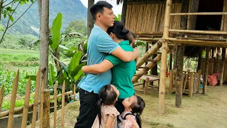 Family Life - Harvesting Green Vegetables and Going to the Market During Husband's Reunion