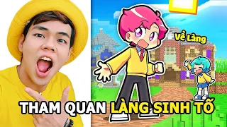 (Minecraft) Hiha rủ mình tham quan làng sinh tố