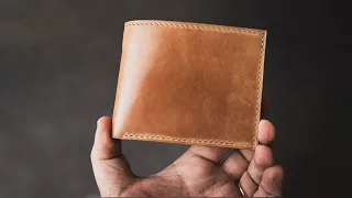 MAKING Shell Cordovan & Buttero Leather Luxury Wallet | DIY