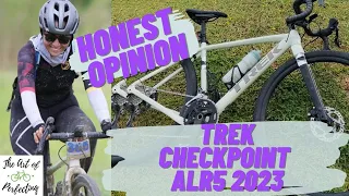 Trek Checkpoint Gravel Bike Check/Review After Race Performance by Pam Perfecto ✨