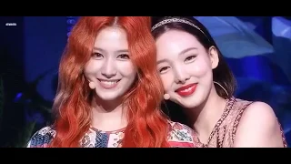 Sanayeon sweet and shy moments