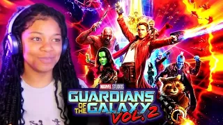 GUARDIANS OF THE GALAXY VOL. 2 - MOVIE REACTION - FIRST TIME WATCHING