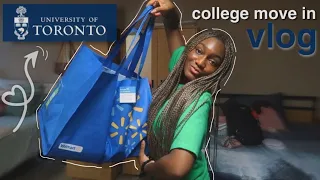 COLLEGE MOVE IN DAY vlog | university of toronto