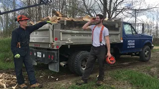 Home Built Wood Splitter Walkaround