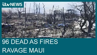 Hawaiian island of Maui ravaged after deadliest wildfire in US history | ITV News