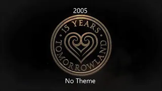 evolução da tomorrowland  2005 - 2019