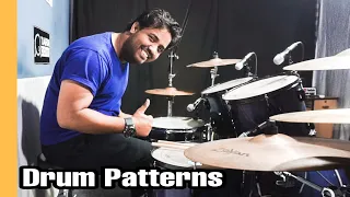 DRUM PATTERNS  ( LESSON ) BY TARUN DONNY
