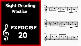 Sight Reading Practice - Ex 20 -  Advanced