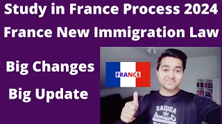 Study in France Process 2024 | France New Immigration Law | France Student Visa | No IELTS | No Fee