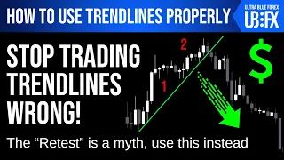 You're Trading Trendlines Wrong... STOP and Trade Them This Way