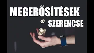 SZERENCSE  l  Pozitív megerősítések