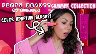 ✨FENTY BEAUTY✨ SUMMATIME COLLECTION|| REVIEW+ DEMO + SWATCHES! WORTH THE BUY?!