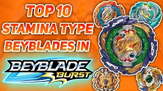 Top 10 STAMINA Type Beyblades!