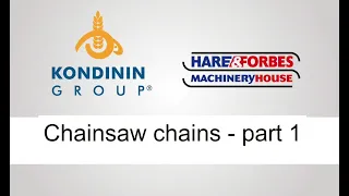 Joining chainsaw chains Part 1 of 2