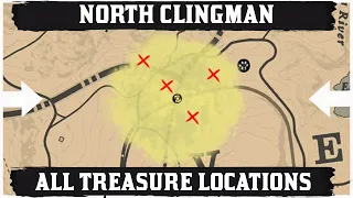 ALL North Clingman Treasure Map Locations