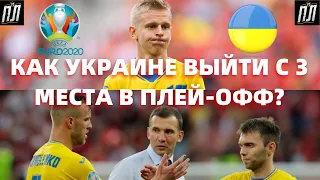 Украина в Плей-Офф Евро 2020! Как Украине выйти в плей-офф Евро-2020 с третьего места: все расклады!