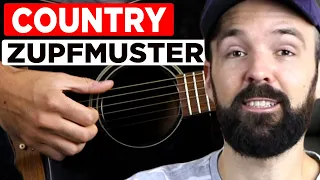 Cooles Country Fingerpicking - Gitarren Übung