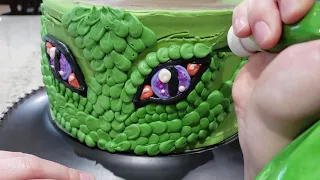 Buttercream Dragon Cake