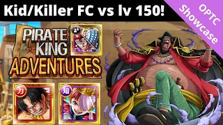 Is Kid/Killer actually the BETTER friend cap vs PKA Blackbeard lv 150? OPTC Pirate King Adventures