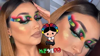 Maquillaje MEXICANO🇲🇽 dramático