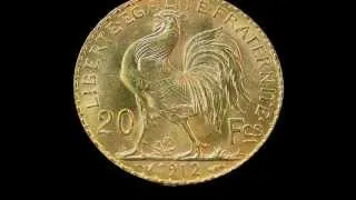 Gold French 20 Franc Rooster