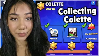 Getting ALL the Masteries in Brawl Stars!! Colette Mastery 5/67