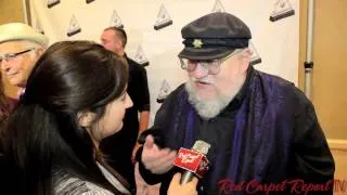 George R.R. Martin, Author, "A Song of Fire and Ice" at the 2013 #MediaAccessAwards