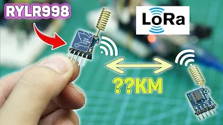 How to use RYLR998 LoRa Module with Arduino - Range Testing  [ Unbox / Review / First test ]