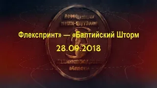 МФЛ 28 09 2018 Флекспринт Балтийский Шторм