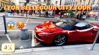 LYON 🇫🇷 BELLECOUR 🏙 | 4k streek walk | INDIAN 🇮🇳 vlogger |