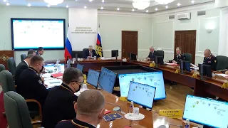 Владимир Колокольцев провел заседание коллегии МВД России