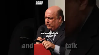 Paul Heyman's EPIC Impression Of Mick Foley😂🌵 #wweshorts #paulheyman  #shorts