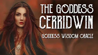 Messages From Goddess Cerridwen, Goddess Wisdom Oracle Cards, Magical Crafting, Tarot & Witchcraft