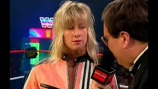 (720pHD): WWE RAW 07/25/94 - Alundra Blayze Interview featuring Luna Vachon