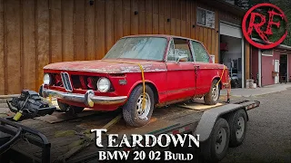 Budget Road Race Car build: 1972 BMW E10 2002 -  Part 1: Teardown