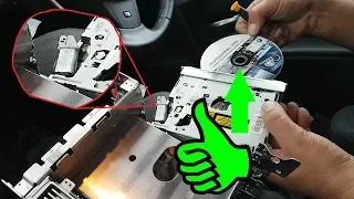 BMW I-Drive CCC how to remove stuck discs.