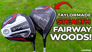 TAYLORMADE STEALTH & STEALTH PLUS FAIRWAY WOODS REVIEW!