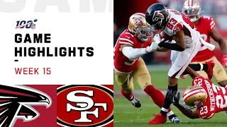 Falcons vs. 49ers Week 15 Highlights | NFL 2019