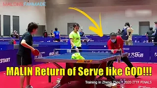 Training in Zheng Zhou - 2020 ITTF Finals #1