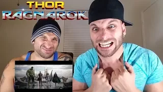 "Thor: Ragnarok" Comic-con Trailer [REACTION and REVIEW]