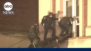 Police enter Columbia University's Hamilton Hall amid ongoing protests