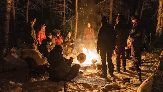 2 Nights Winter Camping with YouTube Camping Legends