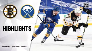 Bruins @ Sabres 4/22/21 | NHL Highlights