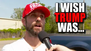 Trump Supporter STUNS Interviewer with Insane Admission