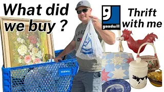 What did we buy at Goodwill?- Cottage Home Decor Thrifting for Profit - Reselling