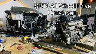 SRT4 AWD CONVERSION: How to Convert Dodge Caliber SRT4 to All Wheel Drive / Evo X Transmission