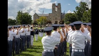 New Cadet Week ends with annual parade