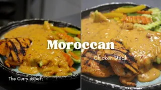 Morocoon chicken steak  Restaurant Style Chicken steak The Curry Expert #steak #chickensteakrecipe